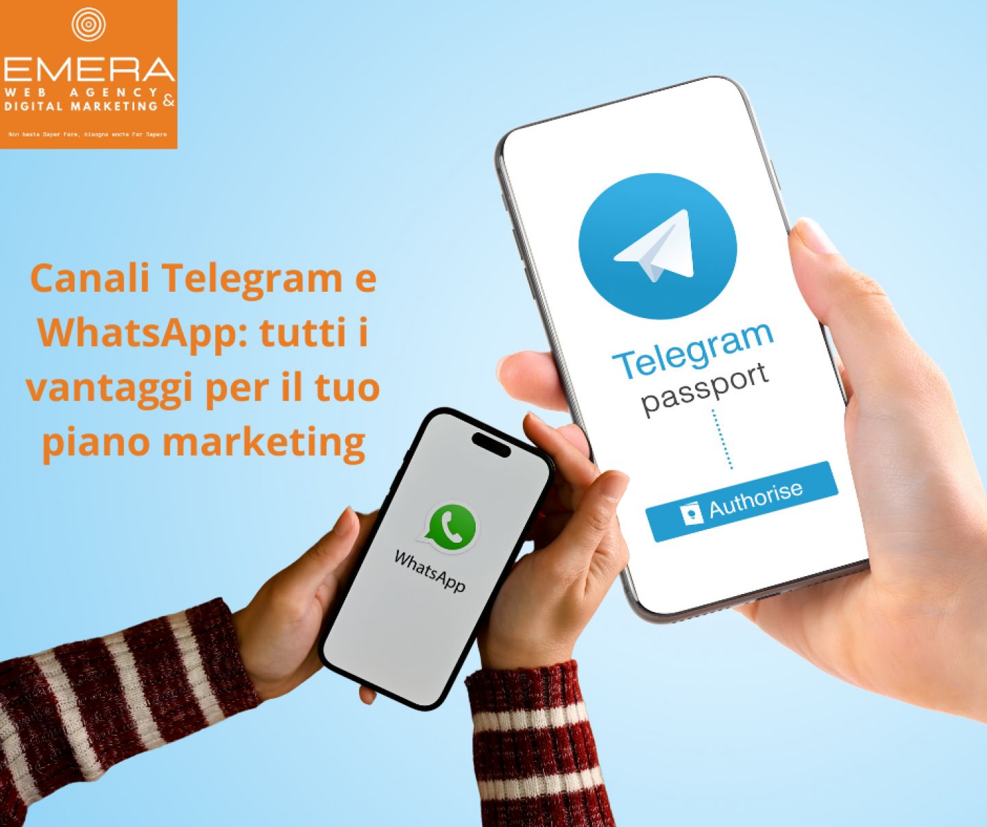 Canali Telegram e WhatsApp tutti i vantaggi per il tuo piano marketing