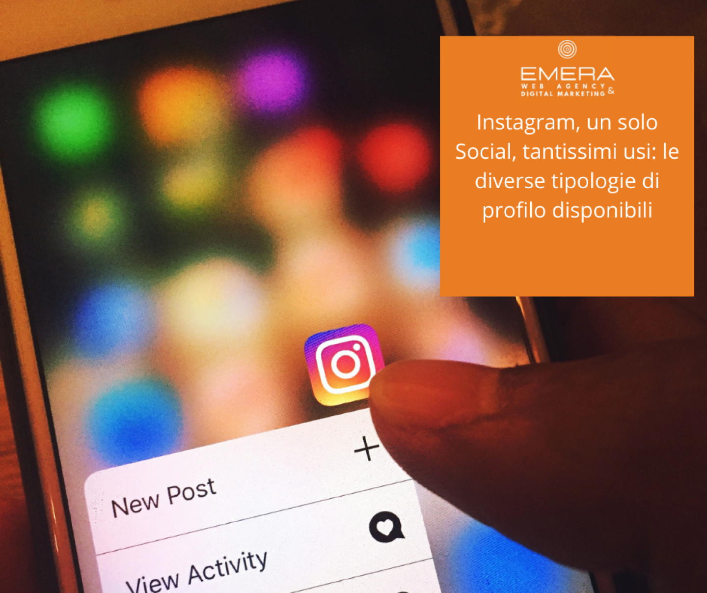 Instagram, un solo Social, tantissimi usi le diverse tipologie di profilo disponibili